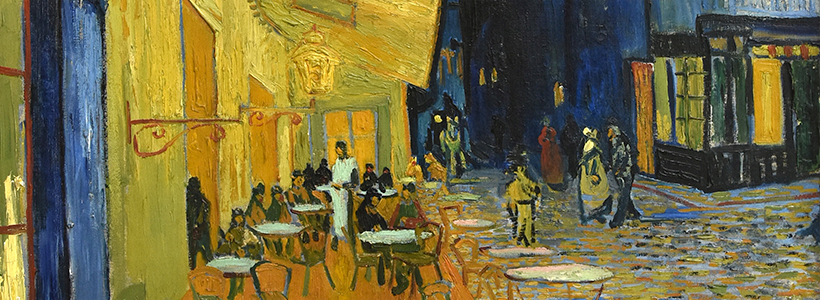大ゴッホ展～夜のカフェテラス～ イタリアンランチとモザイク周辺散策の旅